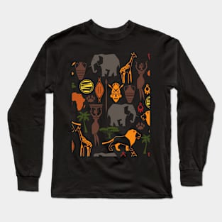 African Long Sleeve T-Shirt